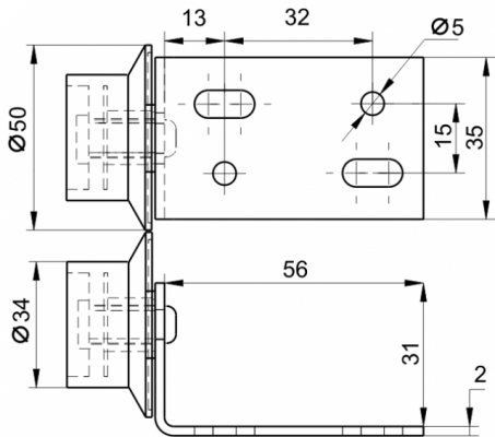 Колесная опора 427