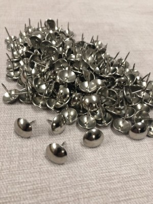 Декоративные гвозди 16мм Nickel